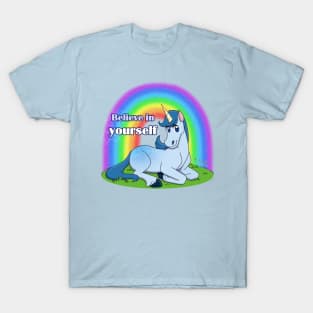 Uni Unicorn - Believe in Yourself T-Shirt